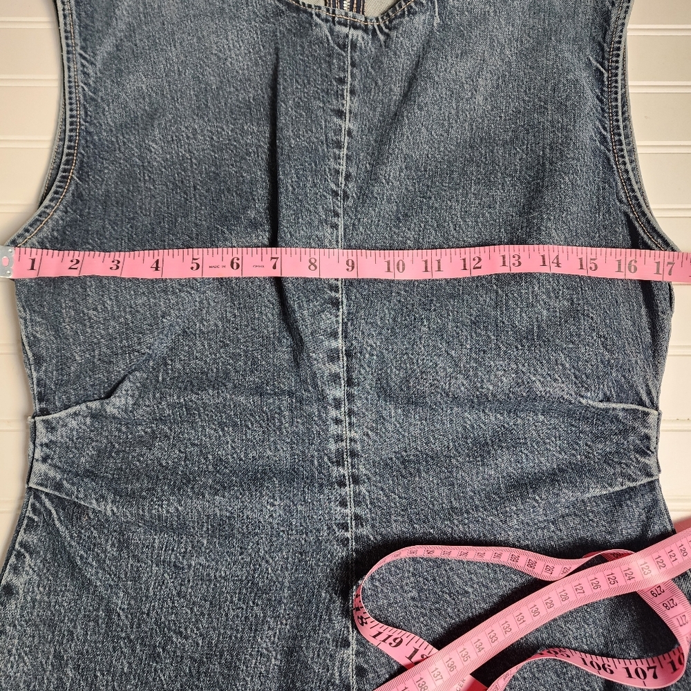 Zara Denim Dresz, Large - Picture 10 of 14